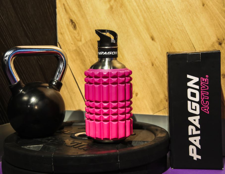 Foam Roller Water Bottle by Paragon Active