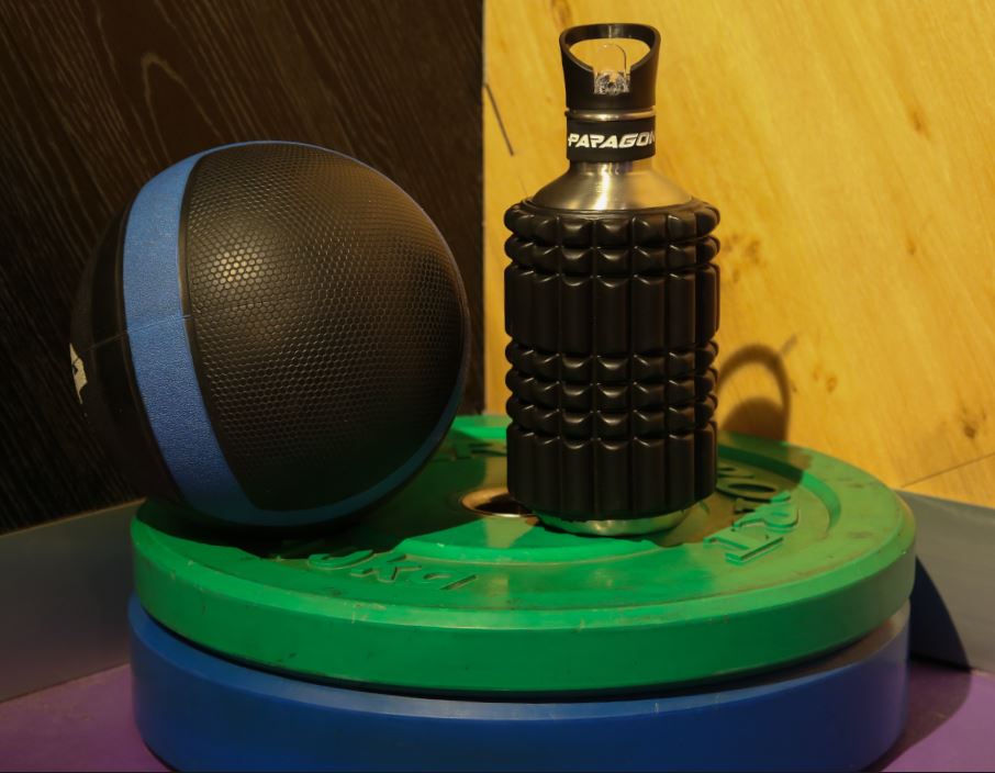 Foam Roller Water Bottle by Paragon Active