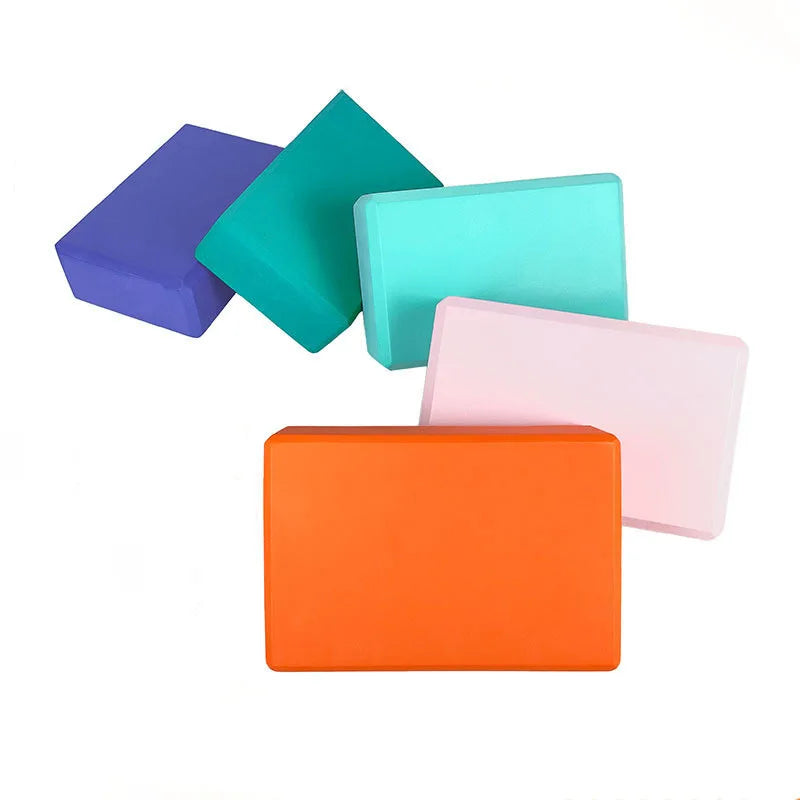 EVA Yoga Blocks - Premium Supportive Foam Blocks for Stability, Balance & Flexibility in Yoga and Pilates