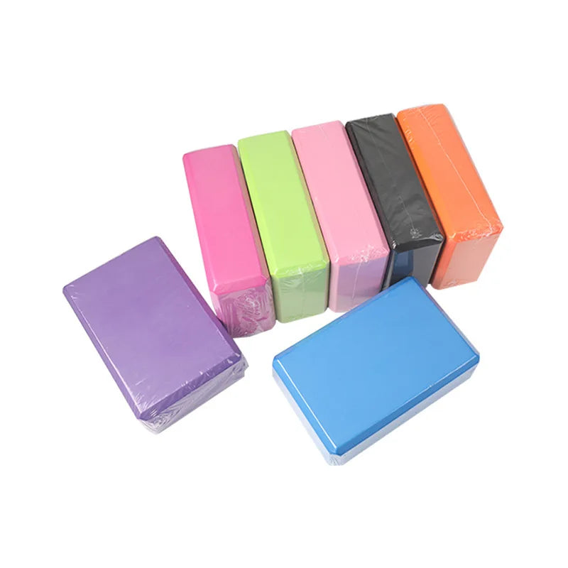 EVA Yoga Blocks - Premium Supportive Foam Blocks for Stability, Balance & Flexibility in Yoga and Pilates